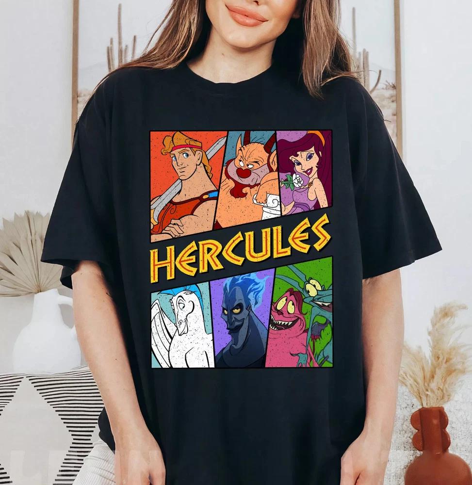 Classic Hercules Retro Characters TShirt Unisex S