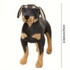 A Loyal Dog Plush Toy - A Realistic Stuffed Animal with Big Ears, Soft Polyester Fibers, Perfect for Creative Play, Home Decor
