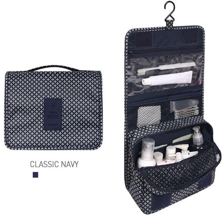 Korean Style Waterproof Hanging Toiletry Bag for Men and Women