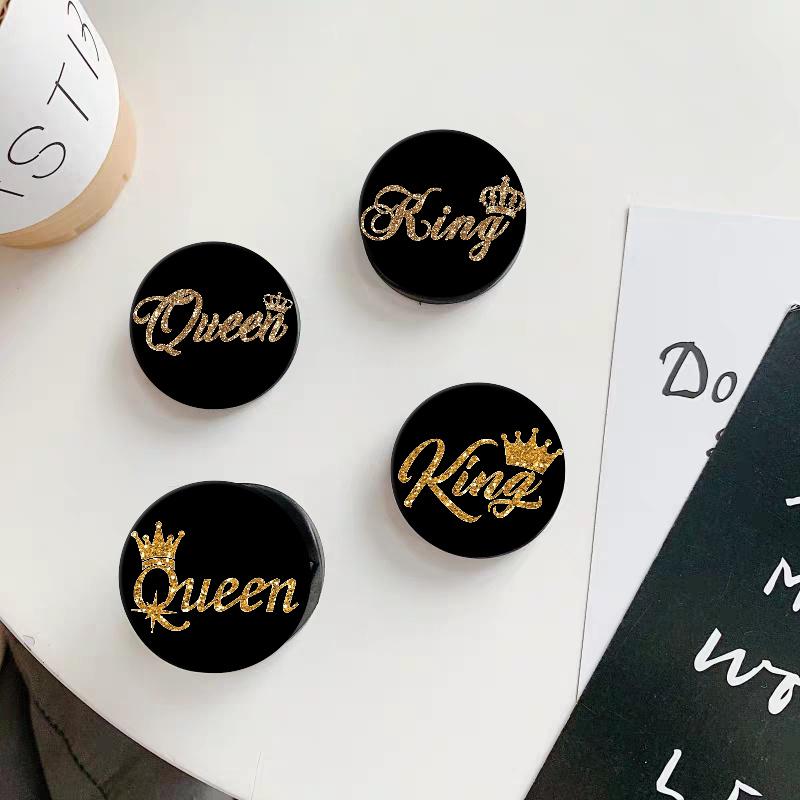 

King Queen Портативный подъемный телефон Стенд Телефон Гнездо Костюм Смартфоны Держатель стойки Подъемная подставка