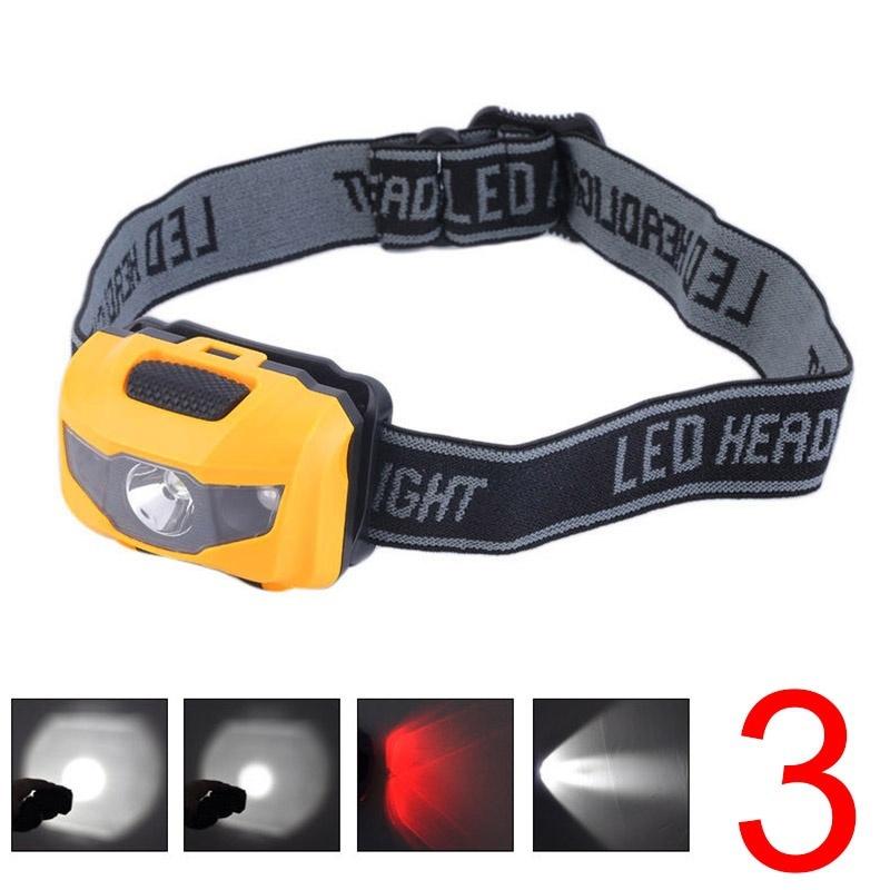Mini Headlight Headlamp Headlight Ultra Bright 3W COB LED Fish