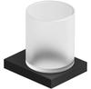 Vela C 3197539 Toothbrush Holder, White and Black