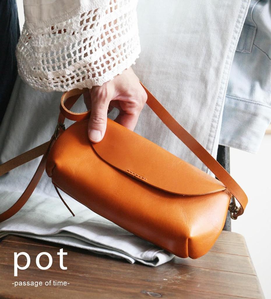 Specialty Store Belt Leather Shoulder Shoulder Smartphone Tochigi Natural Plump Made in Mini Valuables BLPT0072 [Belt Lab] Women's Bag, Small,