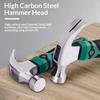 Multipurpose High Carbon Steel Hammer Featuring Pry Bar Capability For Home And Outdoor Use Nailing Prying and Fixing Job