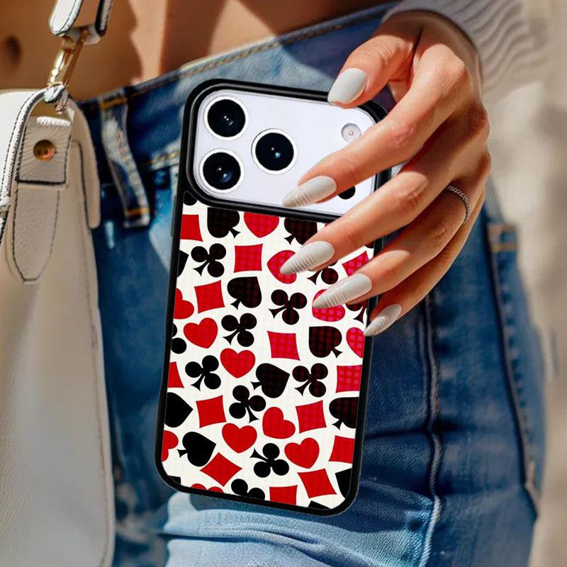 CASINO PLAYING CARD COLLECTION Phone Case For iPhone 17 Air 14 15 13 12 Max Cover For Apple 14 15 16 16e 11 Pro Max Plus Coque