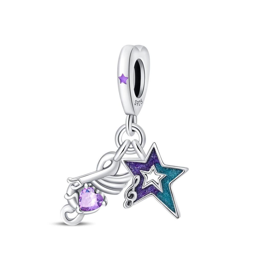 S925 Sterling Silver DIY Bracelet Charms - Trendy and Classic, Independent Design, Pandora Style
