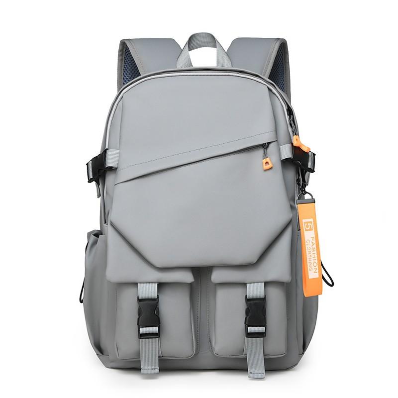 Schoolbag Backpack Men's Large Capacity Business Leisure Backpack Leisure Korean Edition Campus Outdoor Travel Computer Student School Bag