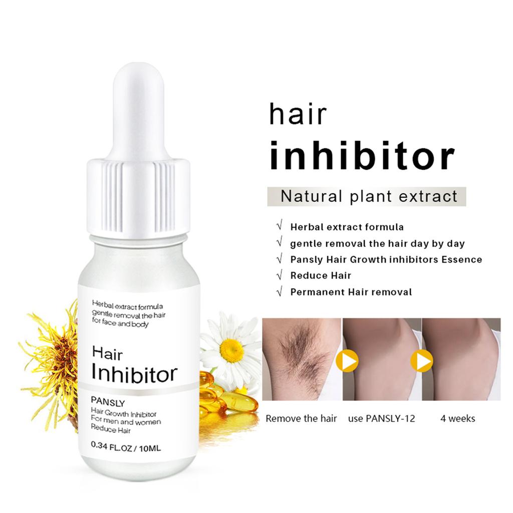 PANSLY Post-Hair Removal Serum – Soothes & Nourishes Skin, Helps Minimize Regrowth, 30ml