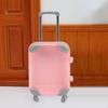 Mini Suitcase Fashion Doll Luggage Playhouse Toy Transparent Cover for Gift Box