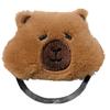 Tiara Adorável de Capivara Peça de Cabeça Peluda para Bailes de Formatura Aniversários Acessório de Cabeça Divertido Presilha de Cabelo de Capivara Acessório de Cabeça