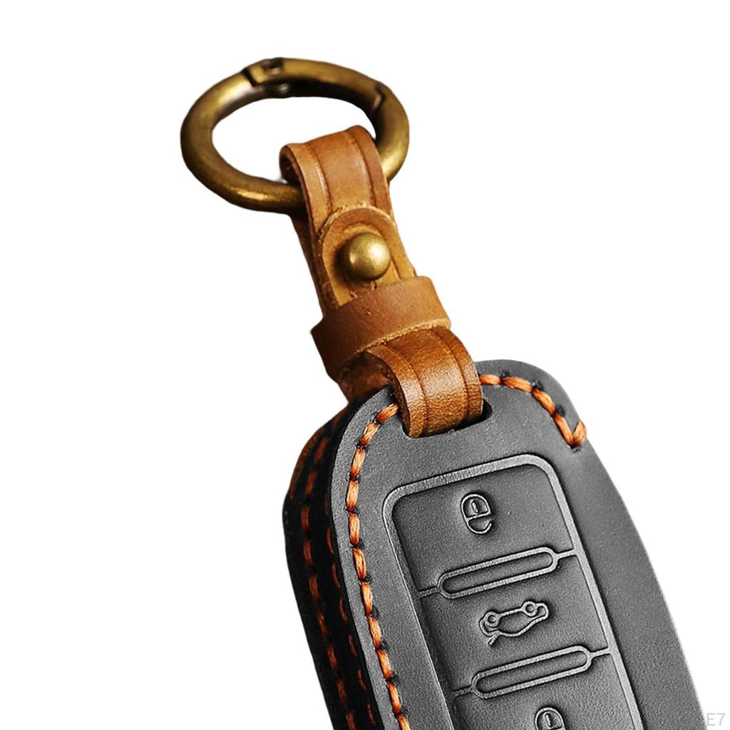 Key Fob with Keyring Full Protection Holder Modern for VW