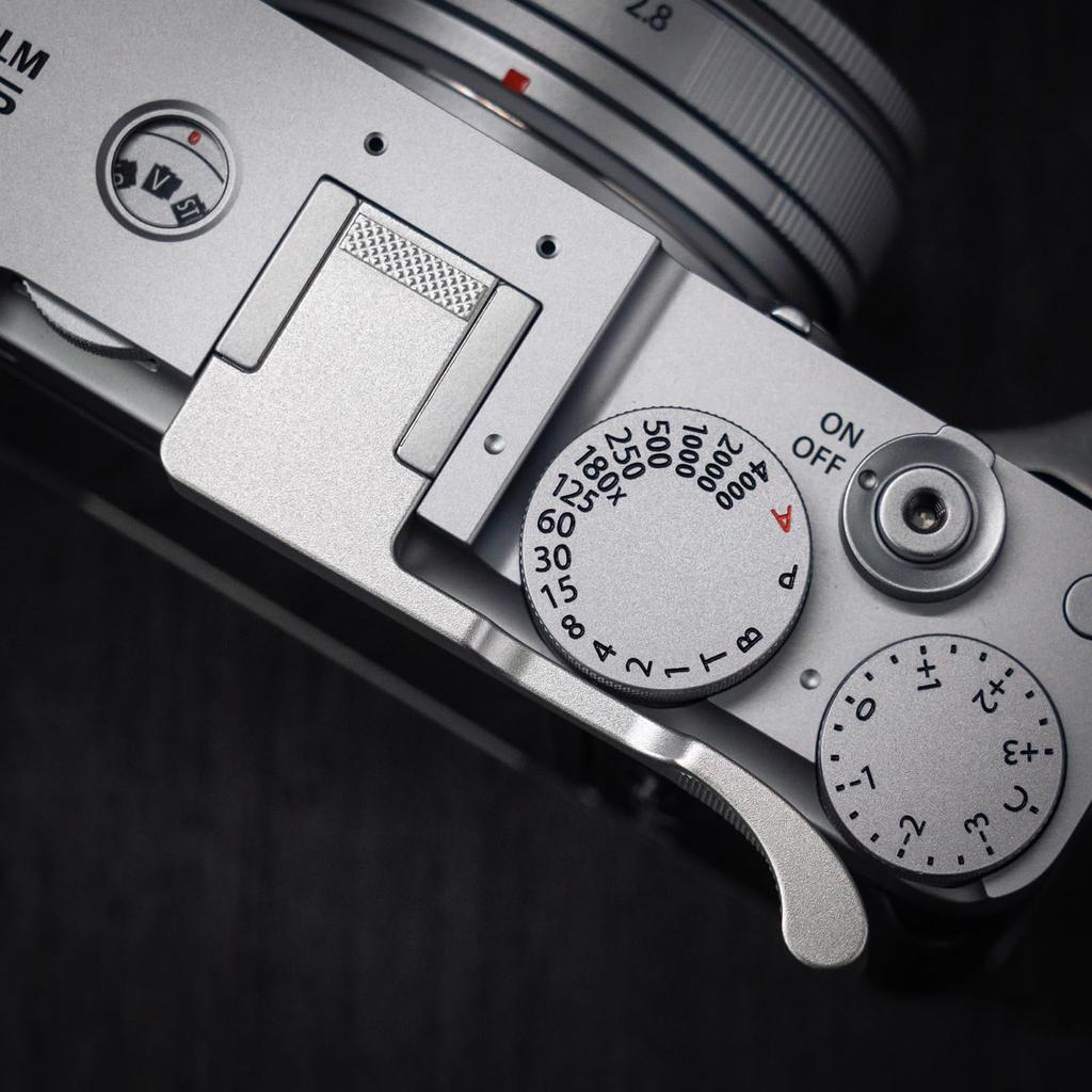 Iborrys Thumb Up Compatible with FUJIFILM and Fujifilm XE5 Dedicated Thumb Shoe Unique Retro Diamond Engraving Enhanced Shooting Stability Grip, X-E5