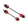 2X Motorcycle Modified Front Rear Wheel Rod Axle Kit Front Rear Wheel Rod Axle Kit Anti-Fall Block