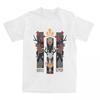 Evil Inside Hazbins Hotels Alastor T Shirts for Men Cotton Vintage T-Shirts Round Neck Tee Shirt Short Sleeve Clothes Plus Size