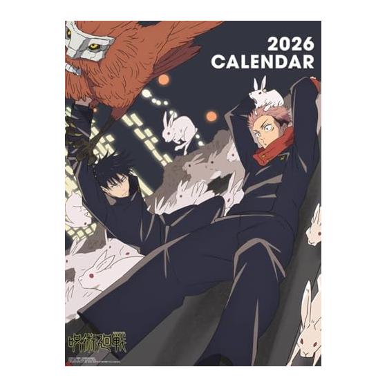Ensky TV Anime Jujutsu Kaisen 2026 Calendar B3 CL-019