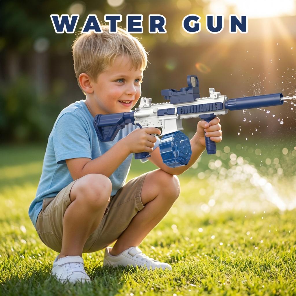 Electric Water Toy For Kids Adults, Water Blaster For Summer Outdoor Pool Beach Backyard Fighting Games, Ideal Gift For Boys Girls