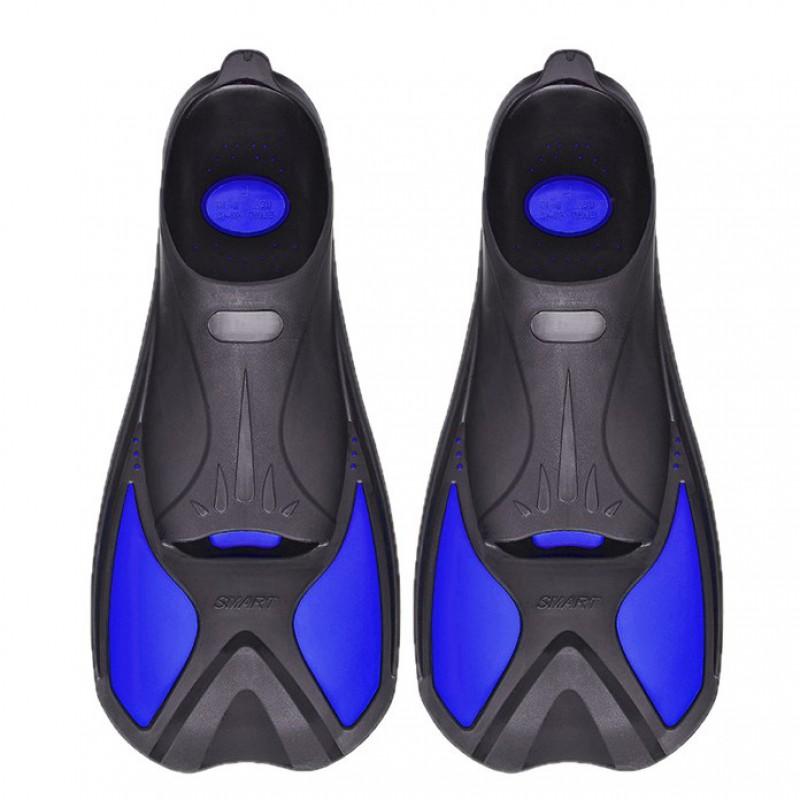Unisex Open-Heel Snorkeling Shoes With Short Fins Swimming Diving Fishing Beach Water Sports Size 30-45
