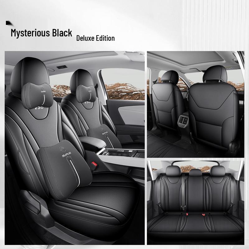 Breathable Full-Coverage Leather Seat Covers for 2026 VW Jetta VS8