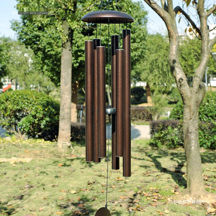 European & American Aluminum Tube Music Wind Chimes - Outdoor Metal Ornaments, 36/45 Inch