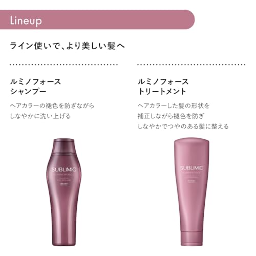Shiseido Professional Sublimic Lumino Force Mask 200g