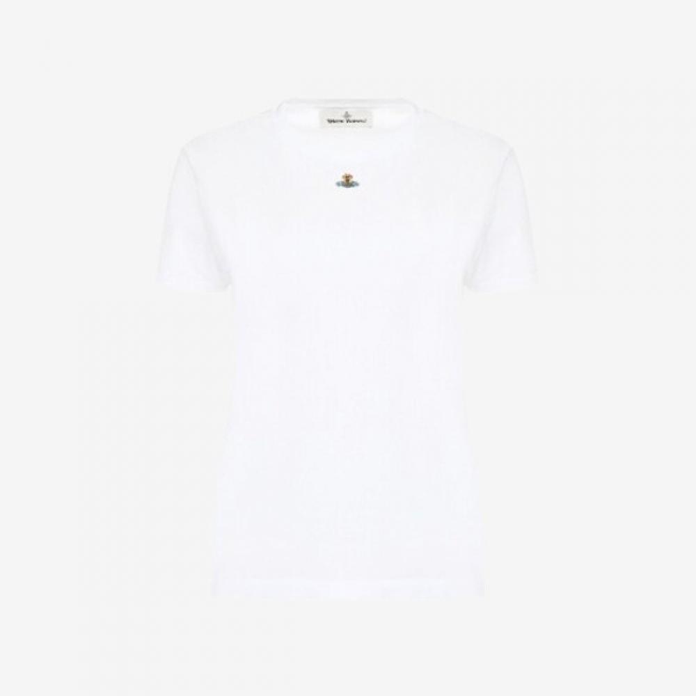 

Vivienne Westwood Peru футболка с коротким рукавом белая унисекс 3g010017 J001m A401 S