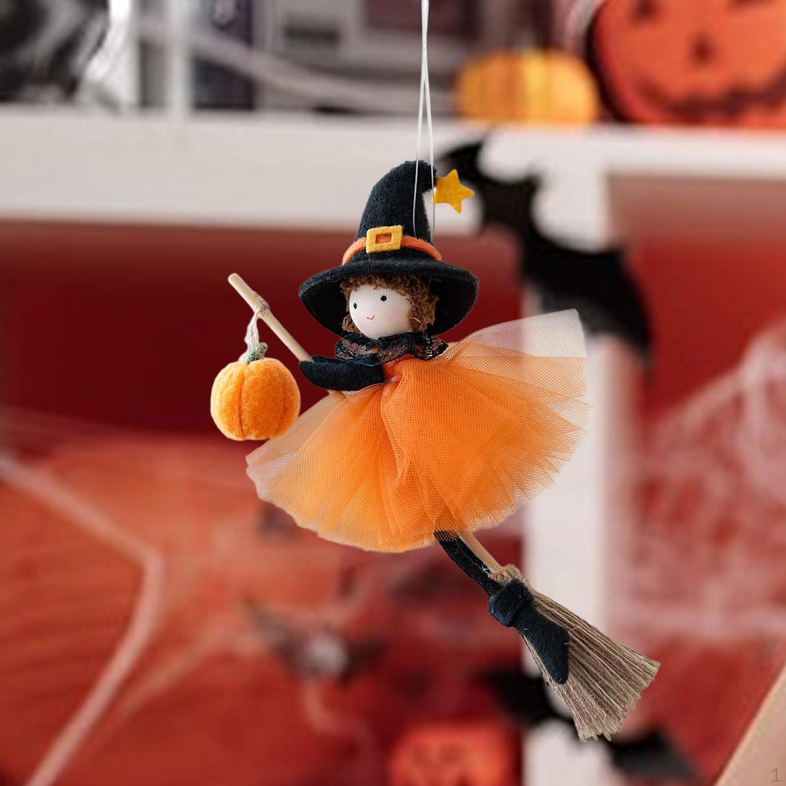 

Хэллоуин Украшение, Кукла И Метла, Принадлежности Для Домашней Вечеринки