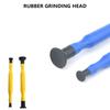 2Pcs Hand Lapping Grinding Sucker Valve Lapping Sticks Hand Valve Lapper Set Manual Grinding Stick for Auto Motorcycle
