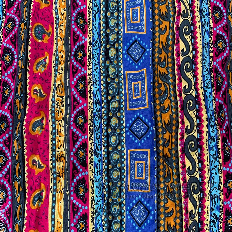 100x145cm Ethnic Printed aborigines Characteristic Cotton Fabric For DIY Decoration Textile Sewing Quilting Fabrics Tablecloth
