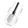 Camping Shovel Folding Compact Folding Shovels for Camping Multifunctional Gear High Strength Equipment for Gardening Planting