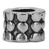 10 Pcs DIY Paracord Knife Lanyard Silver Decorative Lanyard Beads Durable Paracord Beads  Outdoor