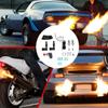 Universelles Doppel-Flammenwerfer-Kit für Motorrad LKW Auspuff Flammen-Set Flammenwerfer BFTKAFK-Dual Modifiziertes Zubehör