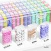 Portable Diamond Painting Storage Box – 64-Grid Transparent Bead Organizer