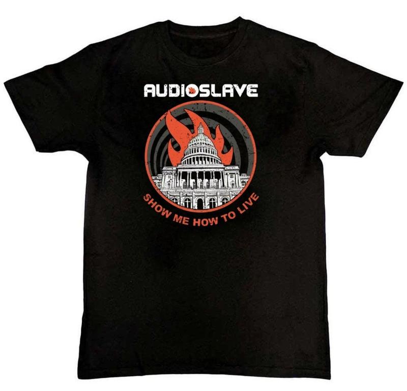 

Rare Audioslave Band Graphic Print Unisex T-Shirt S