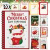 DIY Personalisierbares Grußkartenbuch Weihnachtsgeschenkbuch, 7" x 5" Spiralbindung Frohes Scrapbook für Karten Hefte, Album, Weihnachtsfeier Zubehör Durchdacht