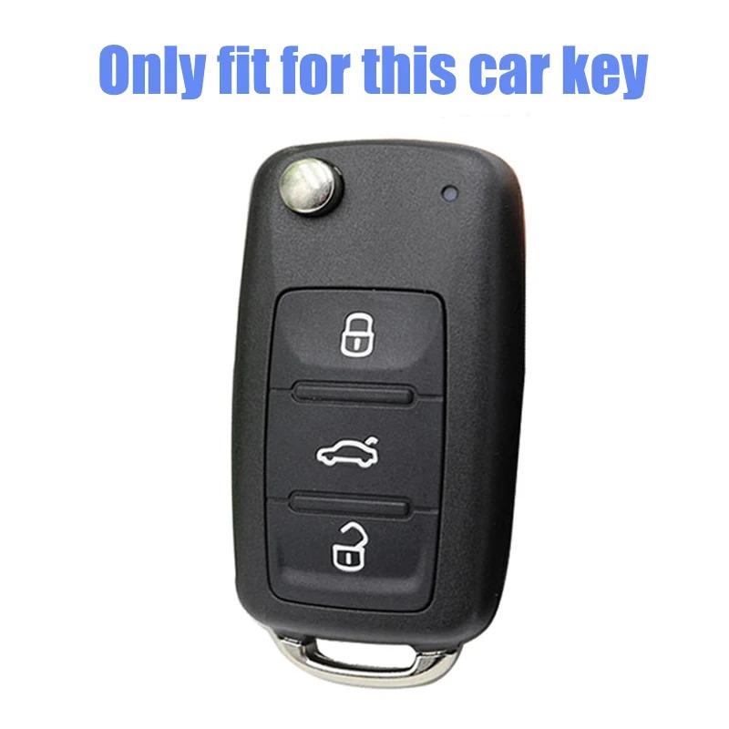 TPU Car Key Cover Car Key Full Case Protection Key Bag for VW Volkswagen Polo Tiguan Passat Golf Jetta Lavida Skoda Octavia