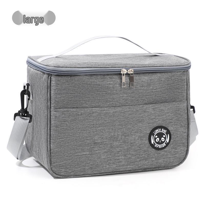 Izolovaná taška na oběd Bento s velkou kapacitou - Vodotěsná, silná, podšívka z hliníkové fólie pro pikniky