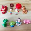 8pcs / Set Toys Story movie Figure   Woody Buzz Lightyear Model Doll Car Decoration Cake Accessories Anime Figure Toy kids Gift