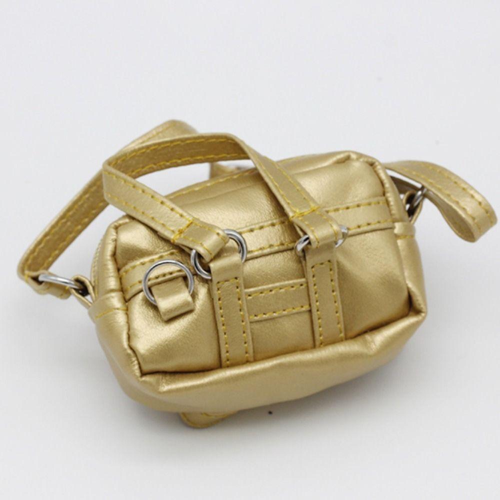 Cute BJD Doll Crossbody Bag Colorful Kids Handbag Toys Plush Toys Bag Plush Doll Bag  Kids