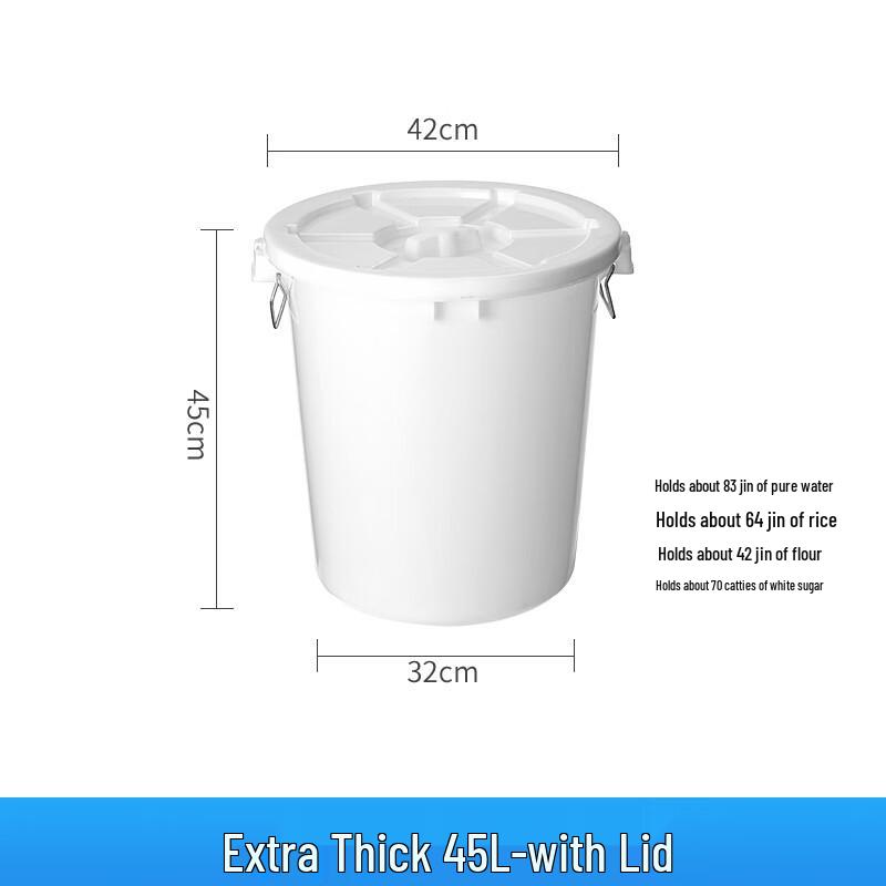 Ally Heavy-Duty Round Outdoor Waste Bin with Lid