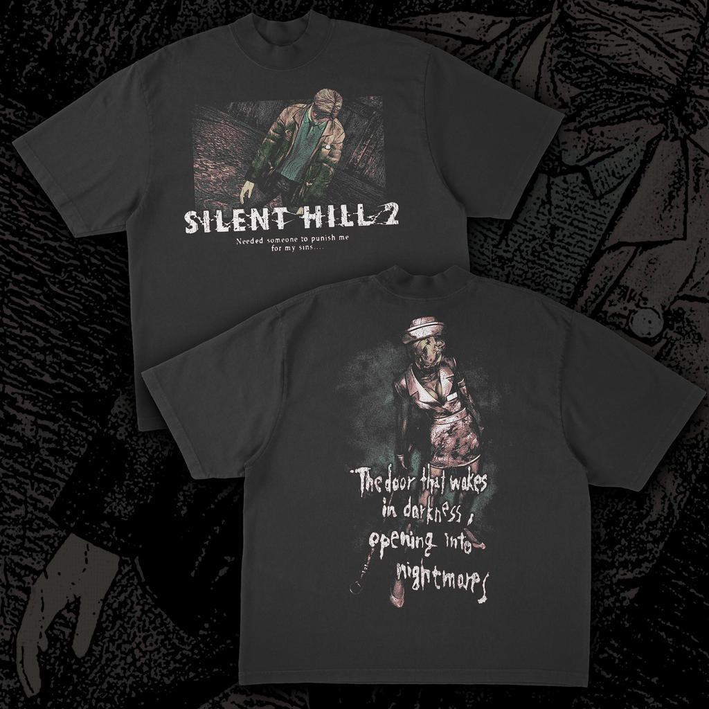 Summer Silent Hill 2 T Shirts Cotton High Quality Clothing Casual Short Sleeve Round Neck Tee Shirt Adult Oversized T-Shirts