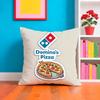 Ddominos Pizza Food Brand Pillow Case Pillow Case Plush Fabric Soft Double Sided Print Home Sofa High Quality Cushion