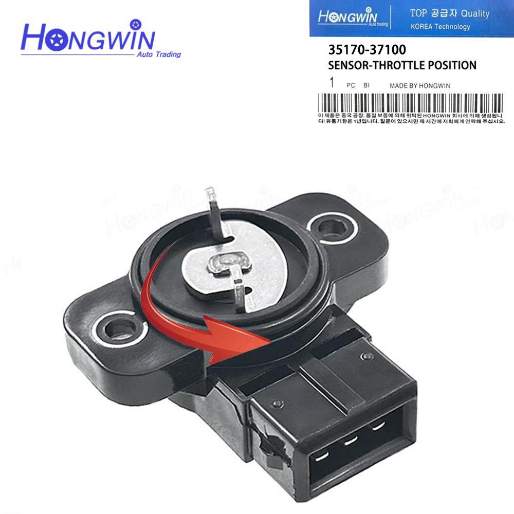 

35170-37100 Throttle Position Sensor TPS Plug For Hyundai Tiburon Tucson Sonata Kia Sportage Optima Santa Fe TPS4120 3517037100 Sensor