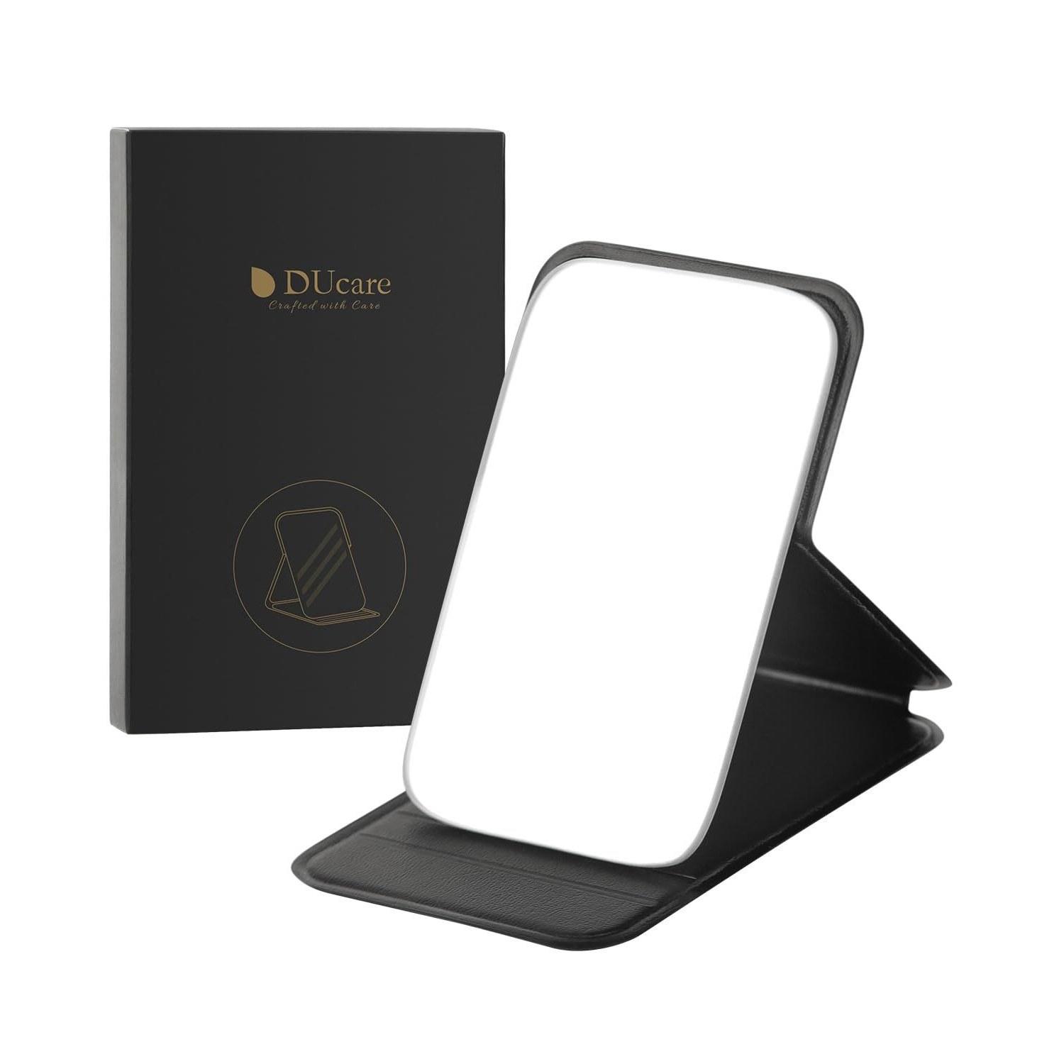 

DUcare tabletop mirror stand foldable adjustable angle compact storage handheld unisex mini DM21
