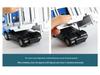 Alloy Container Truck with Lights and Sound: Children's Tractor and Engineering Vehicle Model Toy