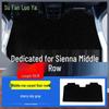 Grayvia Gray Floor Mats for Middle Row, Compatible with 2021-2024 Toyota Sienna.