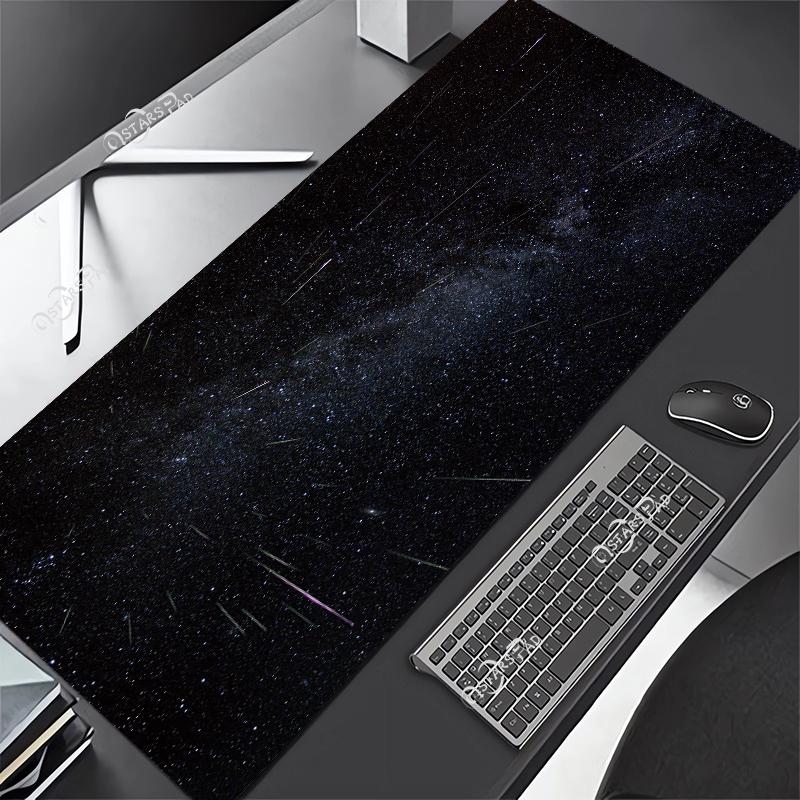 Universe Computer Mouse Pad XL Solar System Gaming Gamer Mat Space Large Mousepad for Keyboard Deskmat Starry Sky xMM XXL