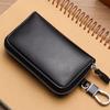 Waterproof Car Key Wallet Retro Zipper Key Bag Lightweight Key Storage Pouch  Commuting Use