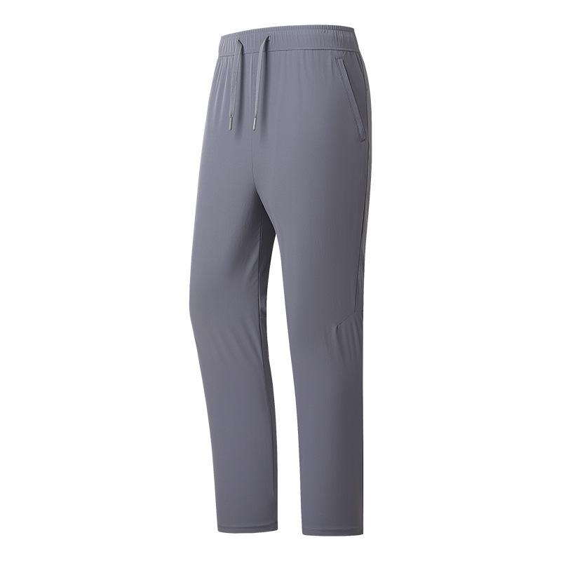 Summer 2026 Men s Quick-Dry Versatile Outdoor Pants - Cool, Breathable, Waterproof, and Casual. 3XL военно-серый