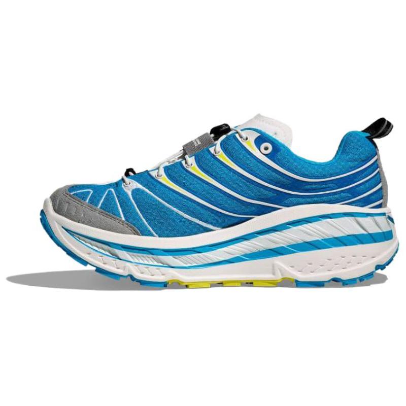 

HOKA ONE ONE Stinson Evo OG Shock Absorbers Low Top Trail Running Shoes Men s Sky Blue Sneakers 1155350-SHK 43⅓ небо синє кольору