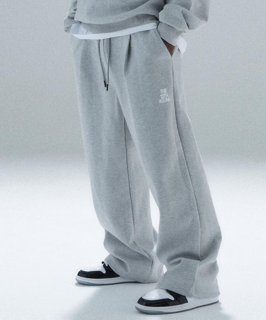 Deoteuwelbeulaundeu The 12Th Round Sweat Pants Gray